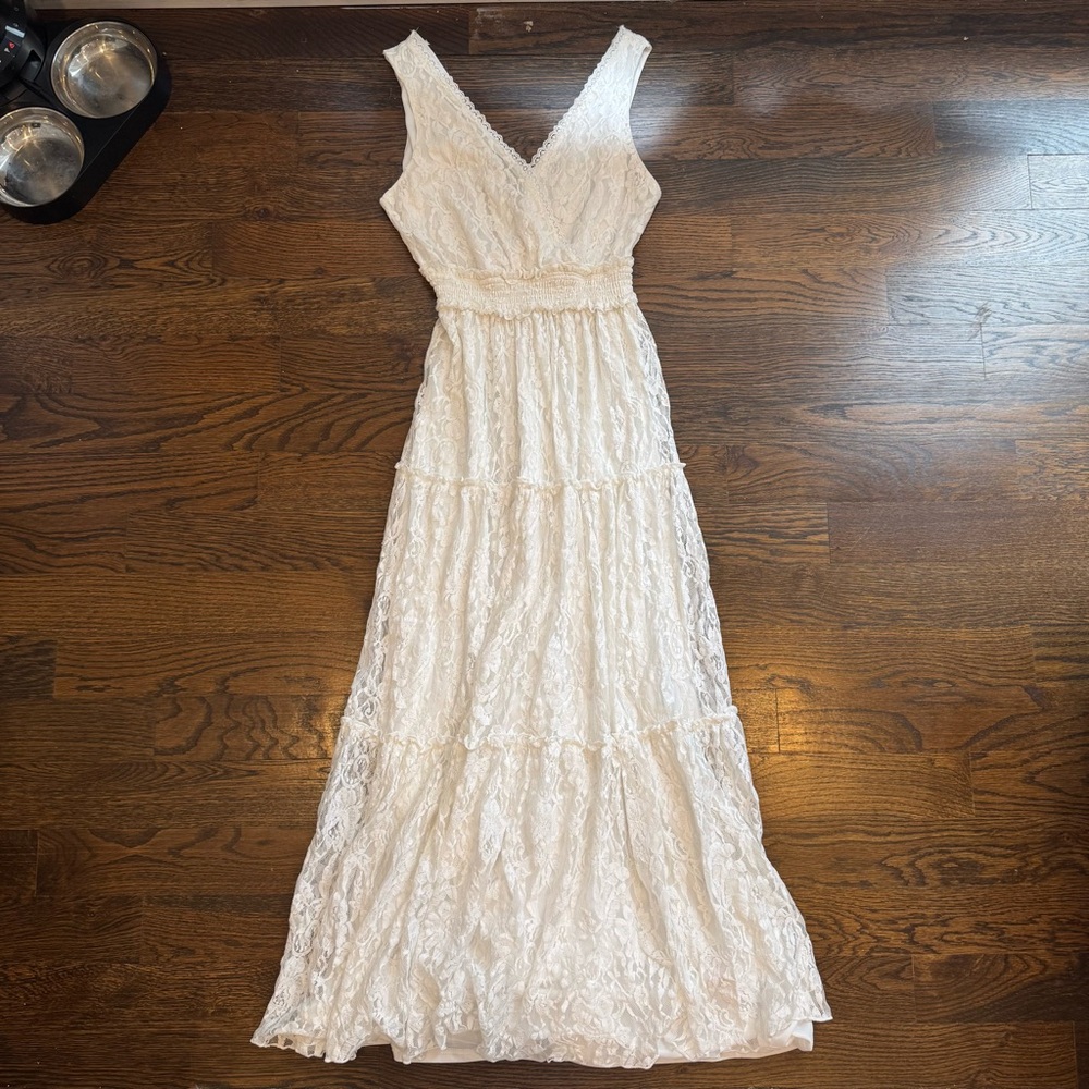White Lace Dress